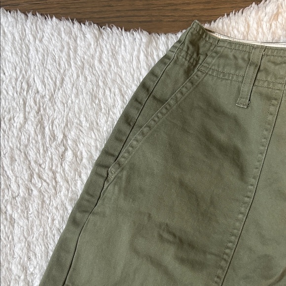 Brixton Women's Khaki Straight Leg Pants - Picture 4 of 4